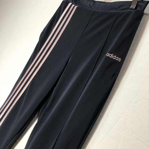 Vintage Adidas Grey Tracksuit- High Waisted Pants - Picture 7 of 9